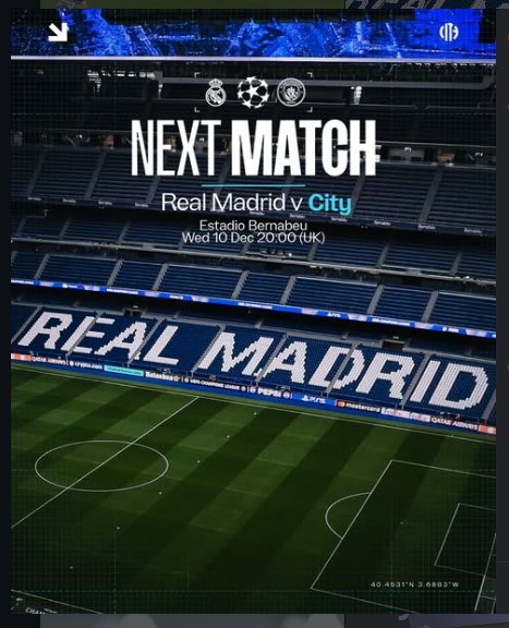 Real Madrid vs Manchester City Prediction – Another Epic Bernabéu Battle Awaits