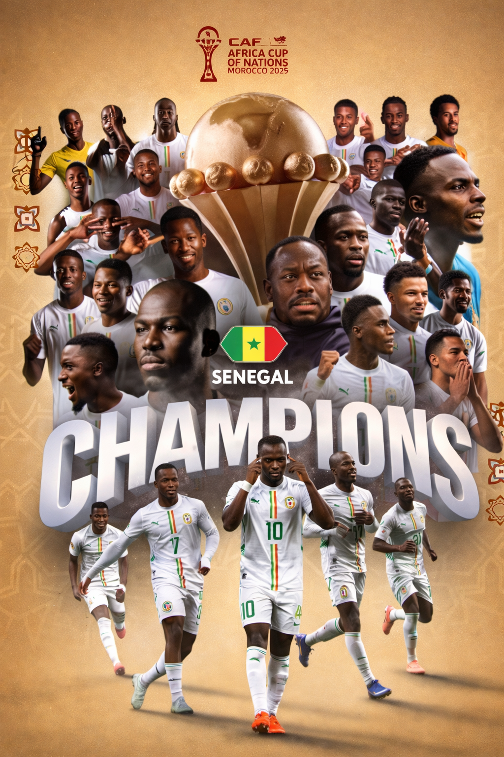 Senegal Crowned AFCON 2025 Champions After Extra-Time Drama Against Morocco