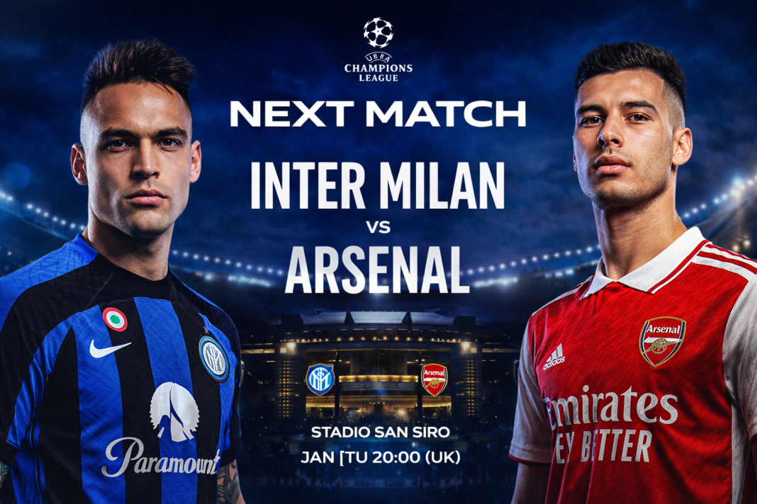 Inter Milan vs Arsenal Prediction: UCL Matchday 7 Preview, Form Guide & Title Chances