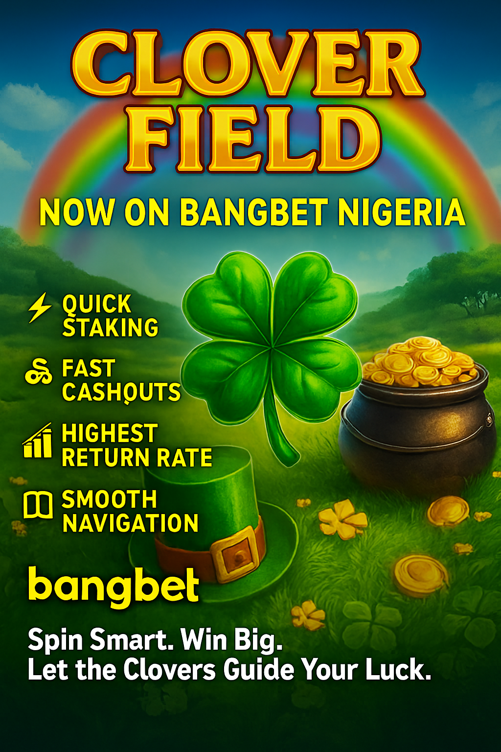 How to Play Clover Field on Bangbet Nigeria