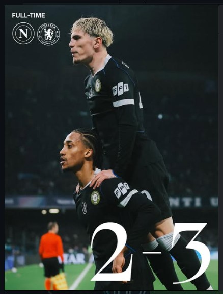 Chelsea Stun Napoli 3-2 to Secure Champions League Last-16 Spot