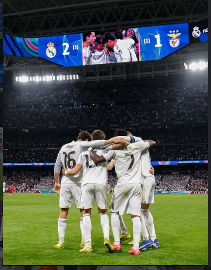 Real Madrid Beat Benfica 3–1 on Aggregate as Vinícius Júnior Leads Champions League Charge