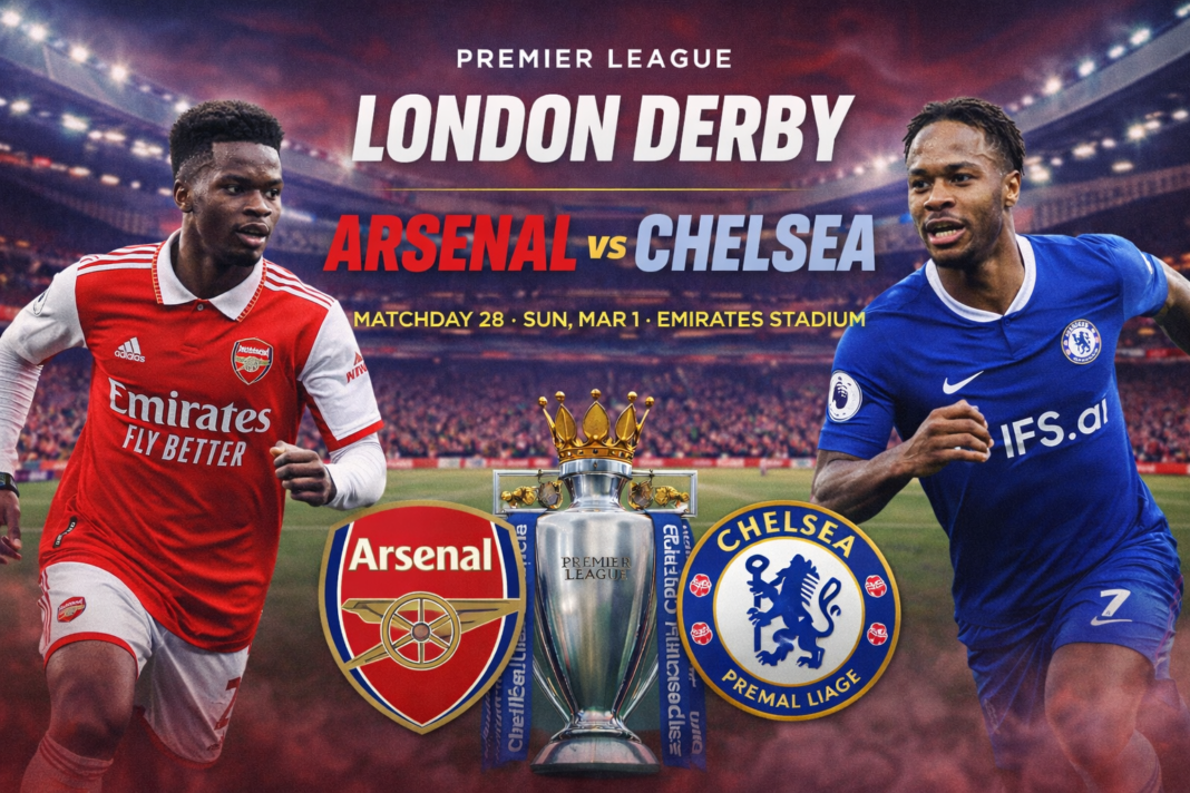 London Derby: Arsenal vs Chelsea Prediction, Preview & Betting Tips