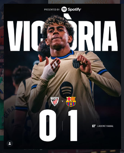 La Liga Match Report: FC Barcelona Edge Athletic Club 1–0 as Lamine Yamal Delivers Winning Moment