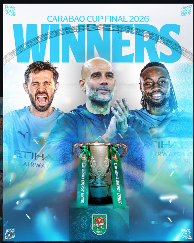 Carabao Cup Final 2026: Manchester City Defeat Arsenal 2-0 as Nico O’Reilly Shines