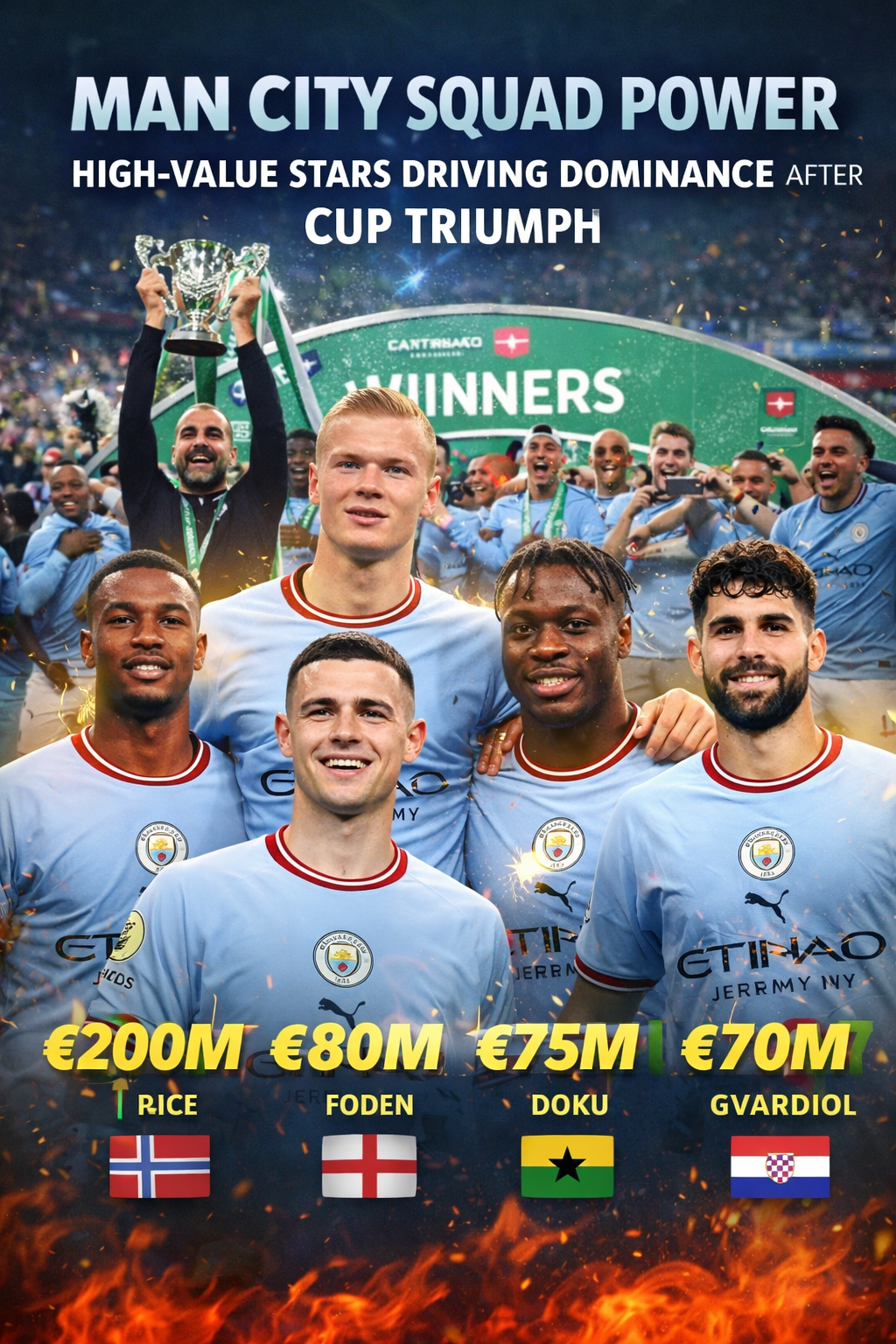 Manchester City Squad Power: How Their Most Valuable Players Are Driving Dominance After Carabao Cup Triumph