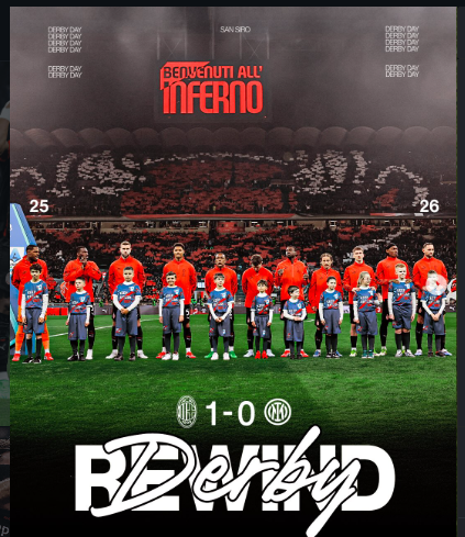 Milan Derby Result: AC Milan Defeat Inter Milan 1–0 as Pervis Estupiñán Makes History