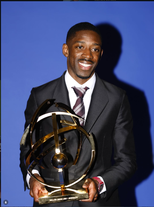 PSG Stars Shine as Dembélé and Doué Sweep Major Ligue 1 Awards