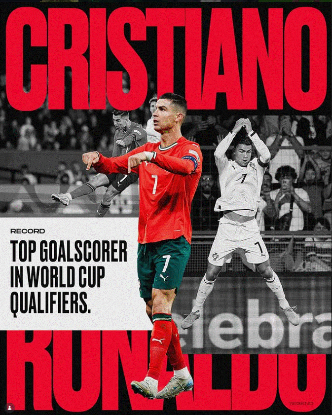 Cristiano Ronaldo Set to Become Second-Oldest Outfield Player in FIFA World Cup History