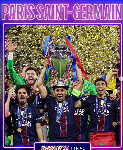 PSG Defeat Arsenal on Penalties to Retain UEFA Champions League Crown in Budapest Thriller