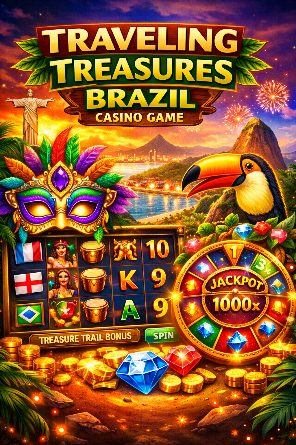 Traveling Treasures Brazil Casino Game — Complete Guide