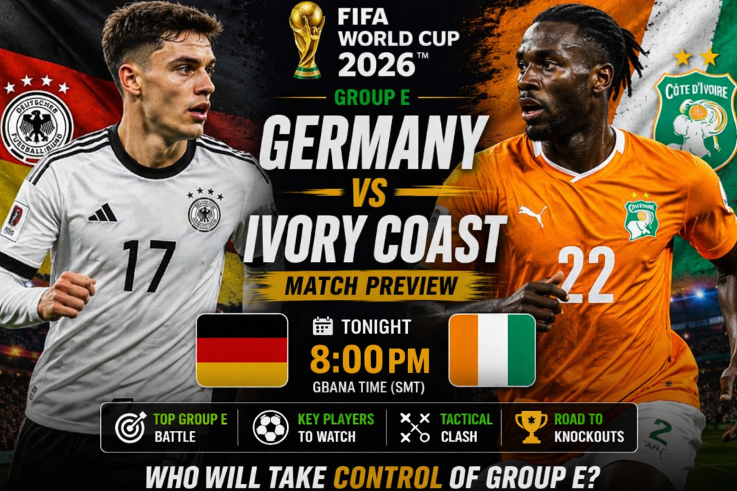 Germany vs Ivory Coast Prediction: World Cup 2026 Match Preview