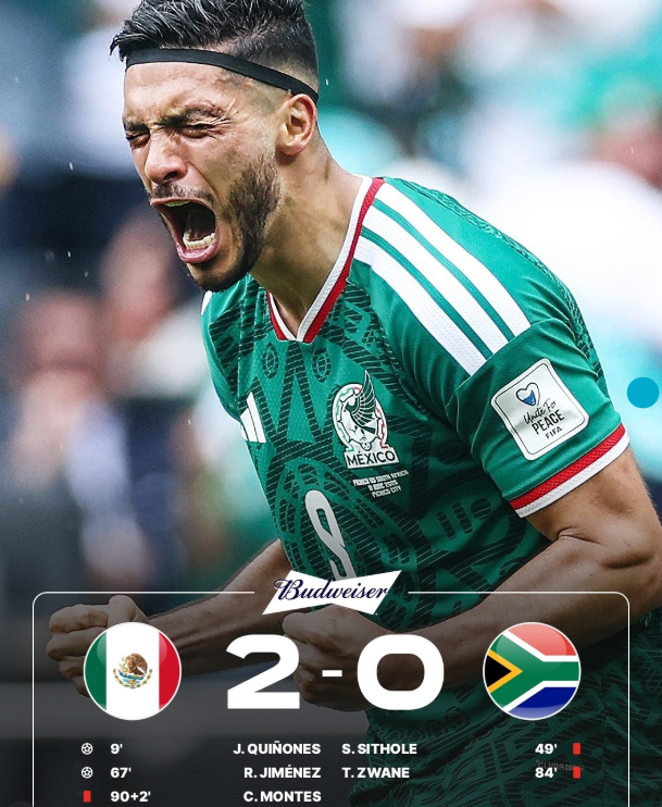 Mexico 2-0 South Africa: El Tri Make Dream Start to FIFA World Cup 2026