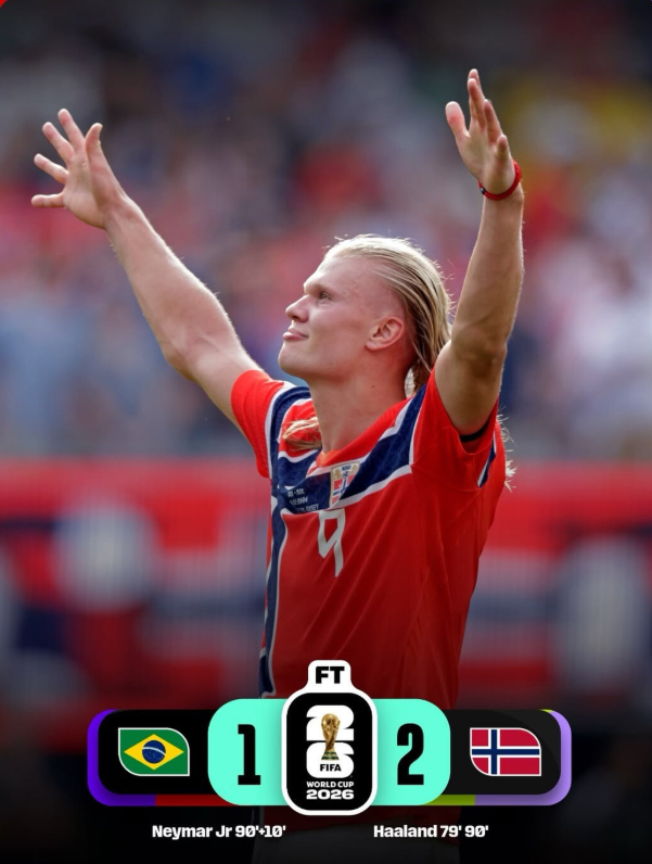 Norway Shock Brazil 2-1 to Reach Historic World Cup Quarter-Finals