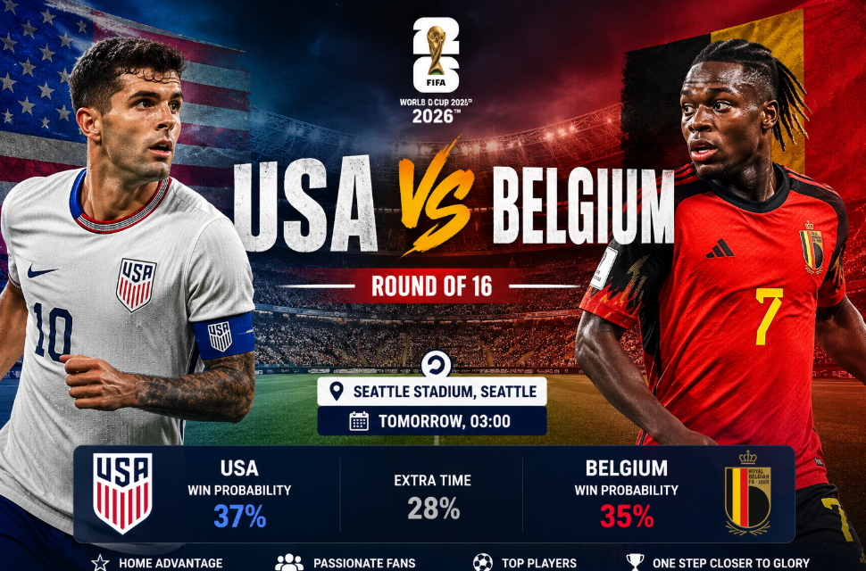 USA vs Belgium Prediction: World Cup Round of 16 Preview