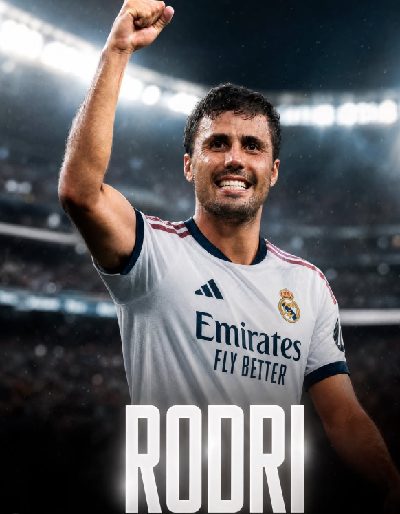 Real Madrid Eye Rodri Transfer After Internal Shift as Manchester City Face Contract Uncertainty