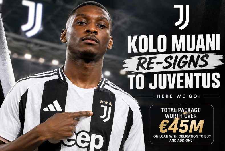 Juventus Agree Deal to Re-Sign Randal Kolo Muani From PSG