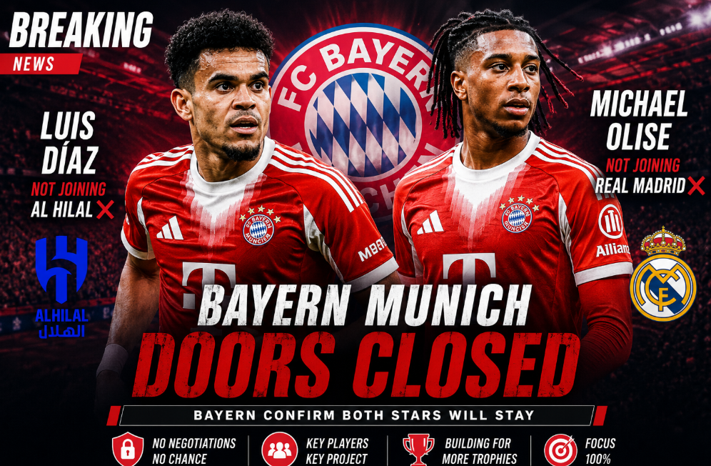 Bayern Munich Rule Out Luis Díaz and Michael Olise Transfers