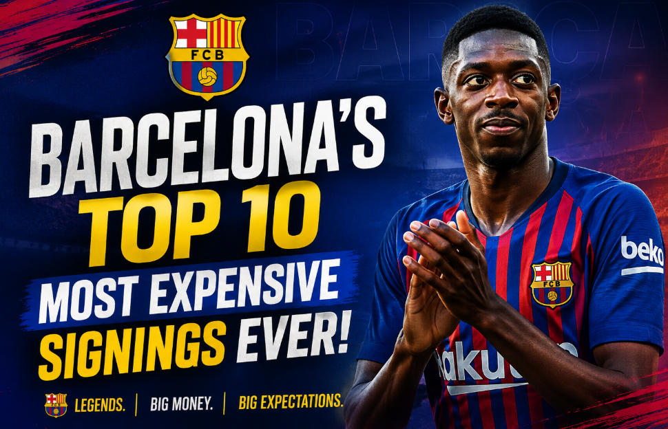 Barcelona’s Most Expensive Signings Ever