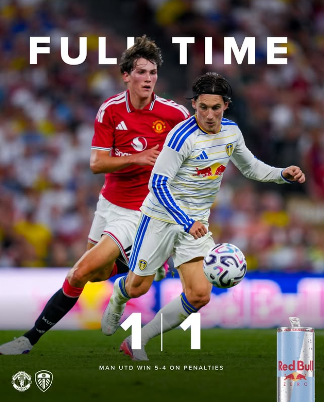Manchester United Beat Leeds 5-4 on Penalties After Entertaining Friendly