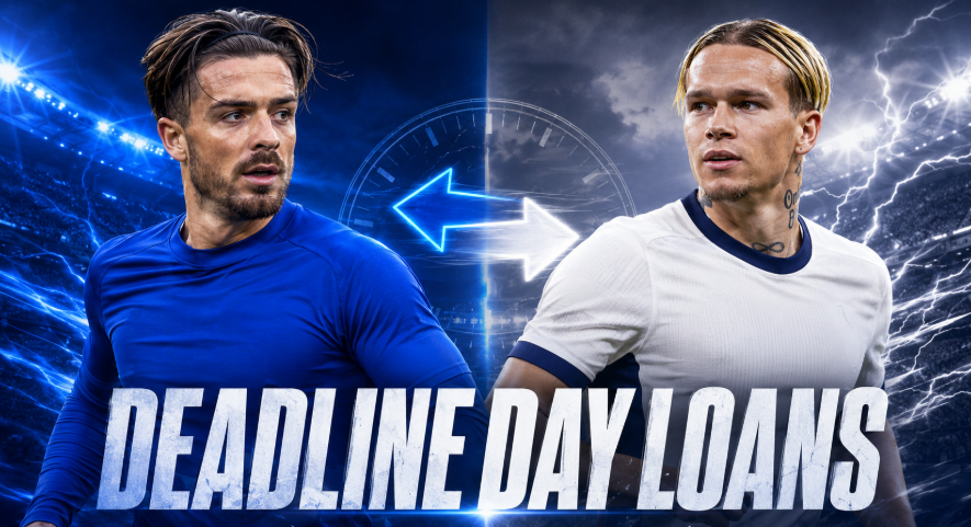 Everton Re-Sign Jack Grealish as Tottenham Agree Mudryk Loan