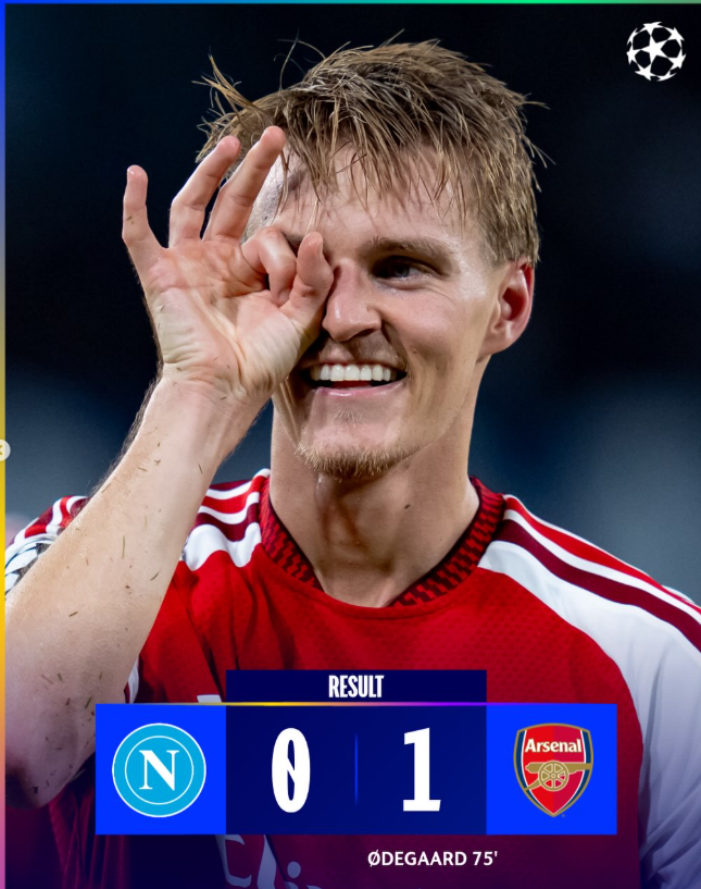 Ødegaard Winner Seals Champions League Victory as Arteta Praises De Bruyne