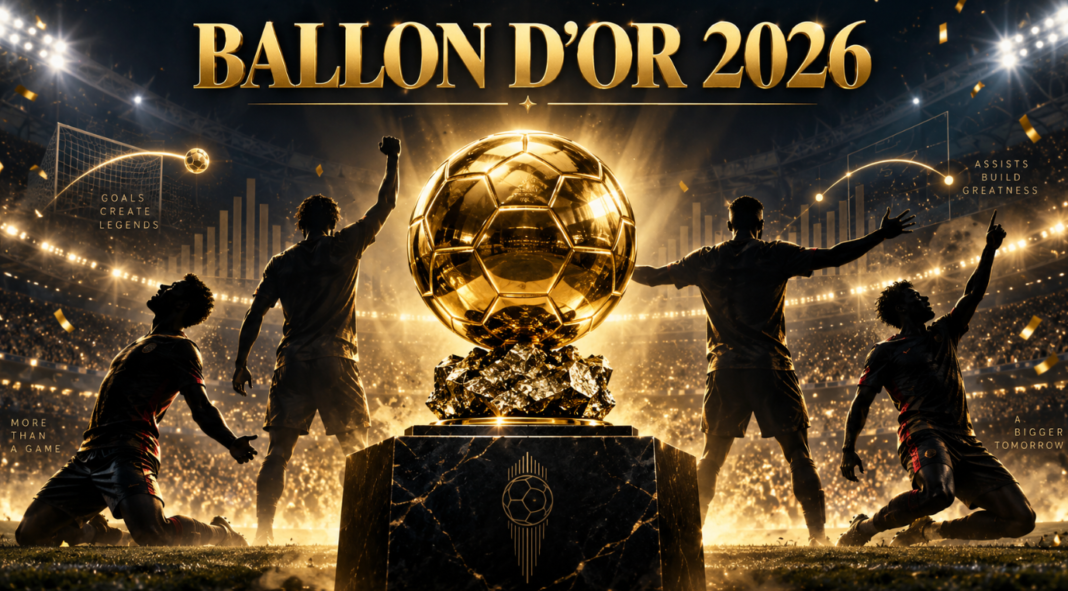 Ballon d’Or 2026: Messi Leads Goal Involvements as Kane Dominates Scoring