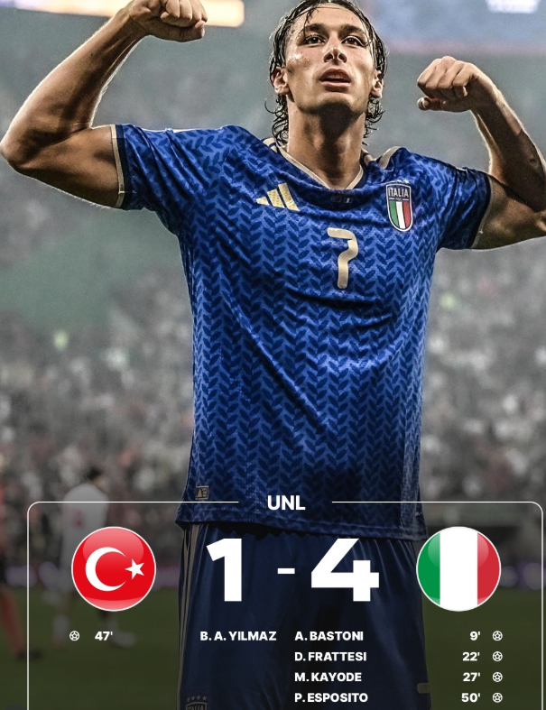 Kayode and Esposito Shine as Azzurri Return to Winning Ways
