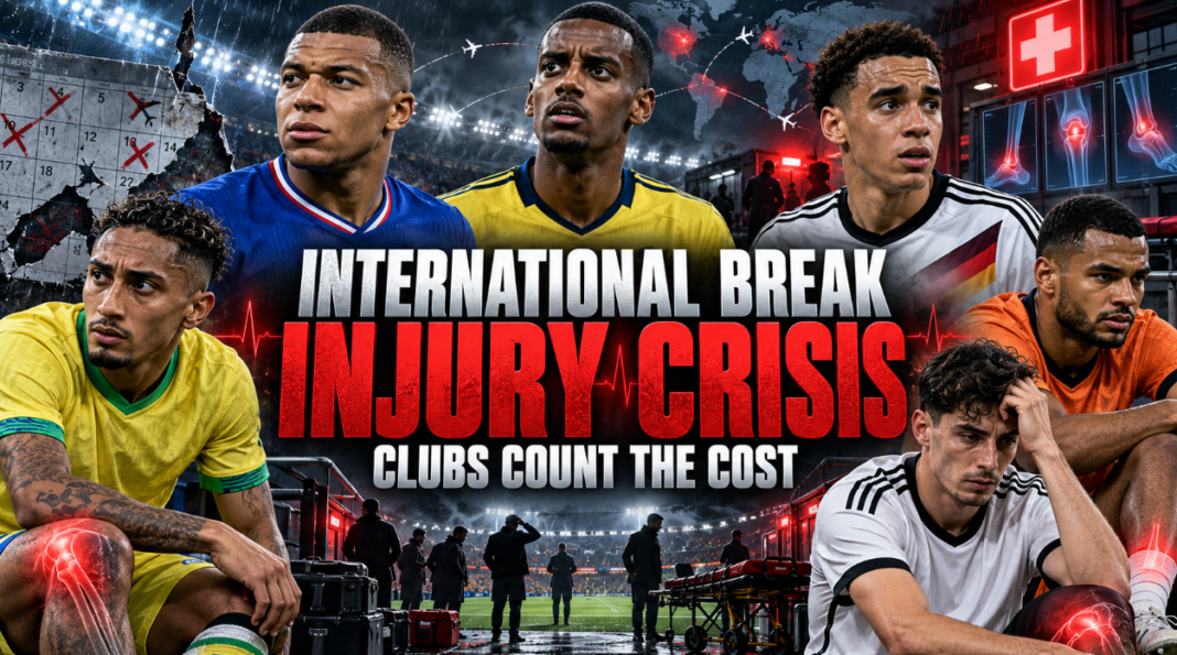 International-Break Injury Crisis Leaves Europe’s Biggest Clubs Counting the Cost