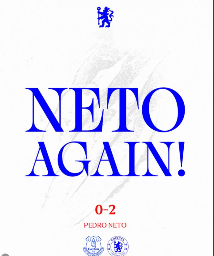 Pedro Neto Brace Fires Chelsea to Crucial Premier League Win at Everton
