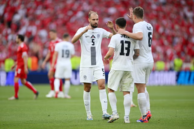 Denmark and Slovenia End in a 1-1 Draw