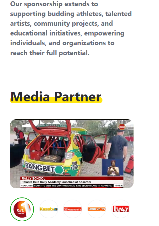 Bangbet's About us page