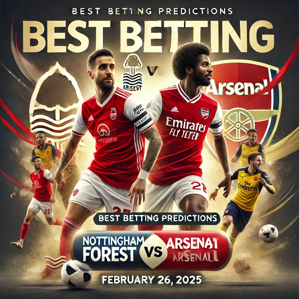 Nottingham Forest vs. Arsenal: Best Odds and Betting Predictions