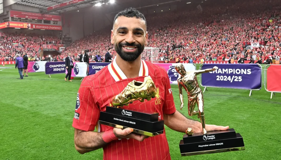 Mohamed Salah wins 2024-25 Premier League Golden Boot