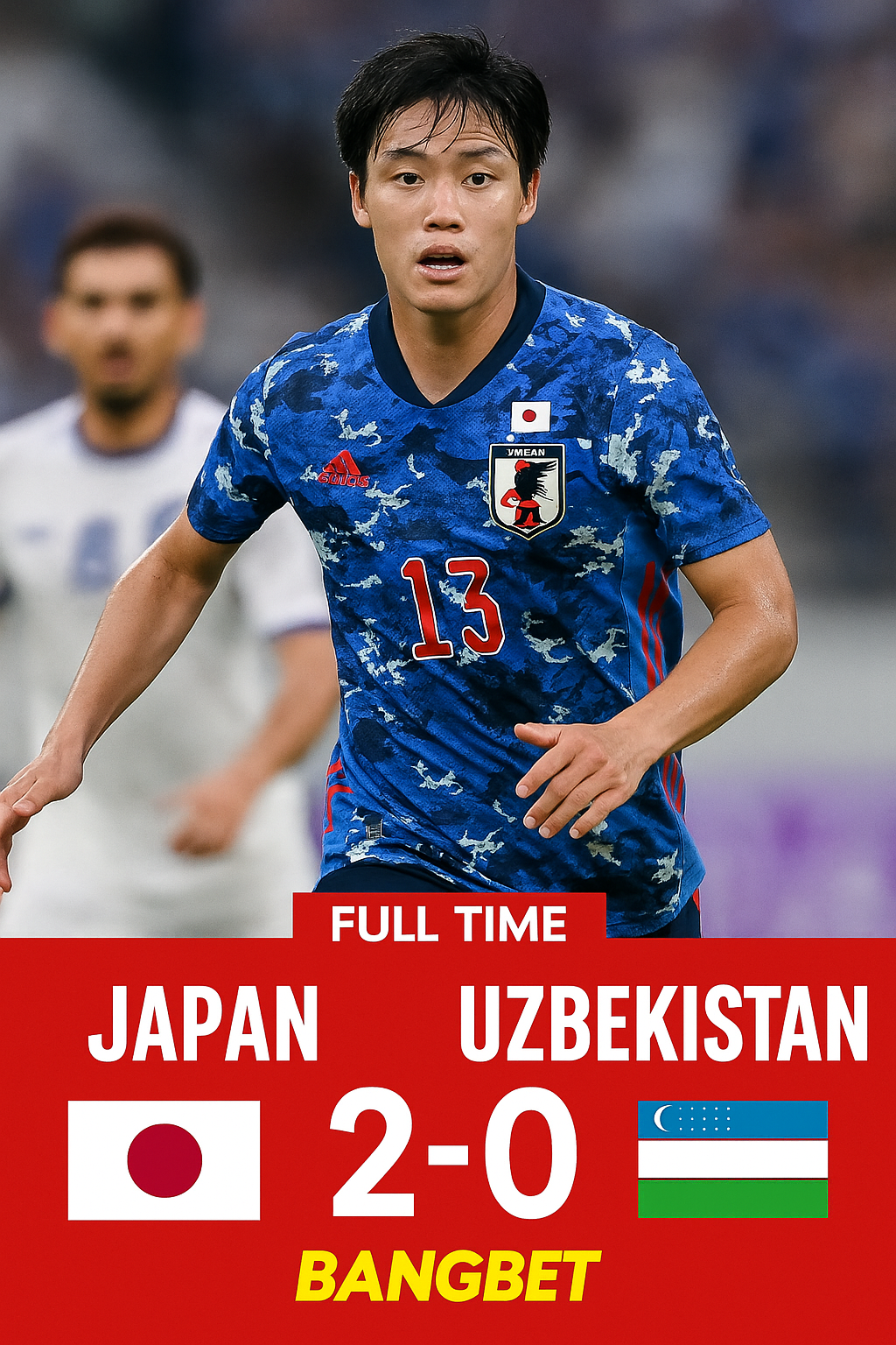 Japan U23 Beats Uzbekistan 2-0 – Full Match Recap and Highlights