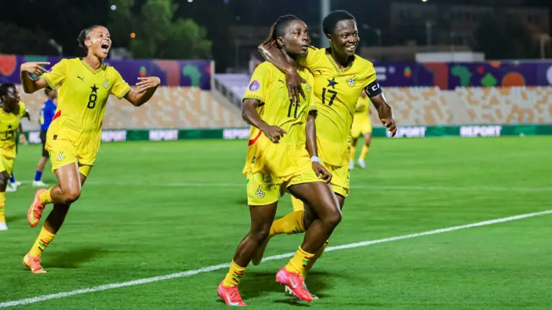 AWCON: Ghana Crush Tanzania 4-1 in Round 3 Clash