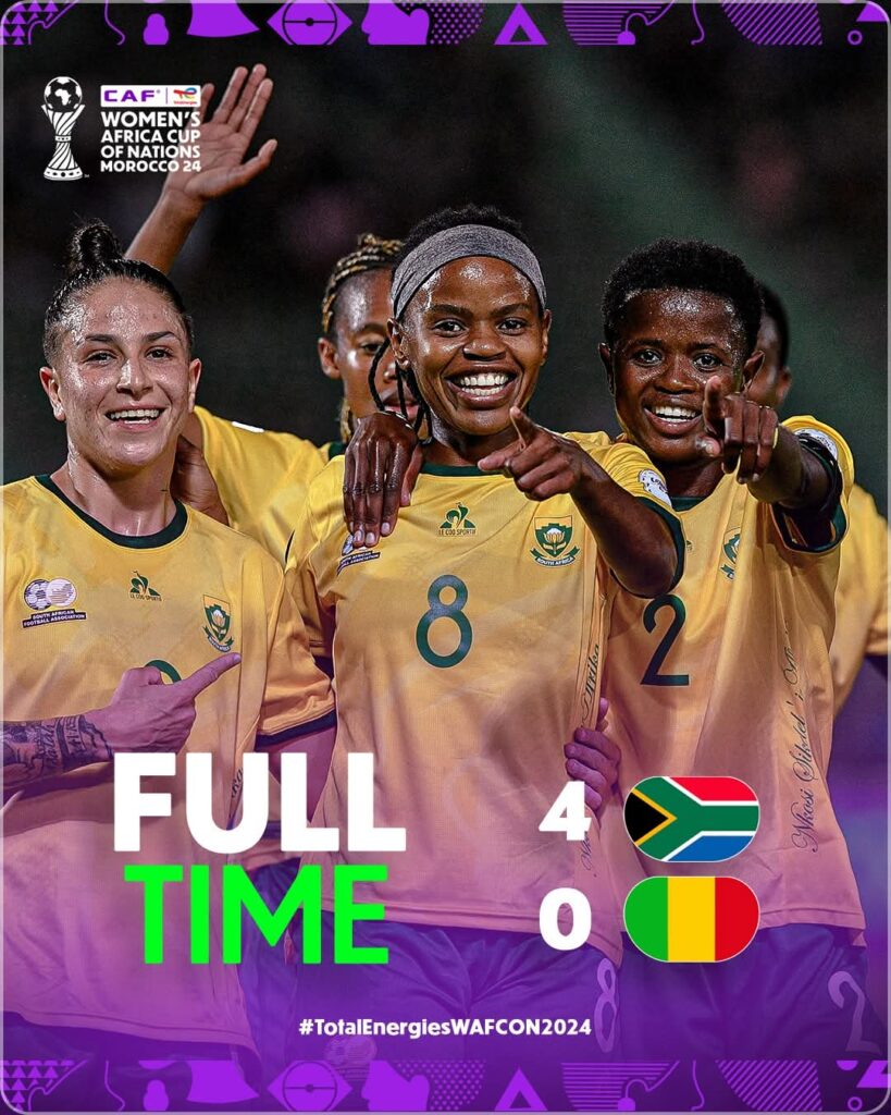 AWCON: Ghana Crush Tanzania 4-1 in Round 3 Clash