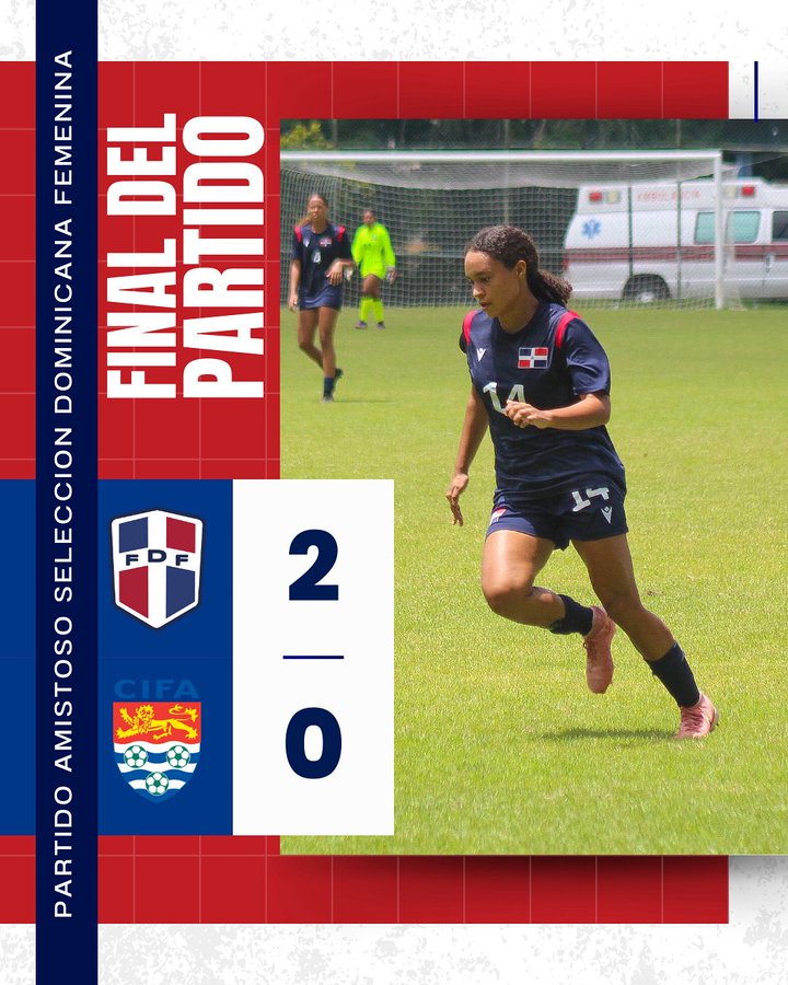 Dominican Republic Women Beat Cayman Islands 2-0 in Friendly
