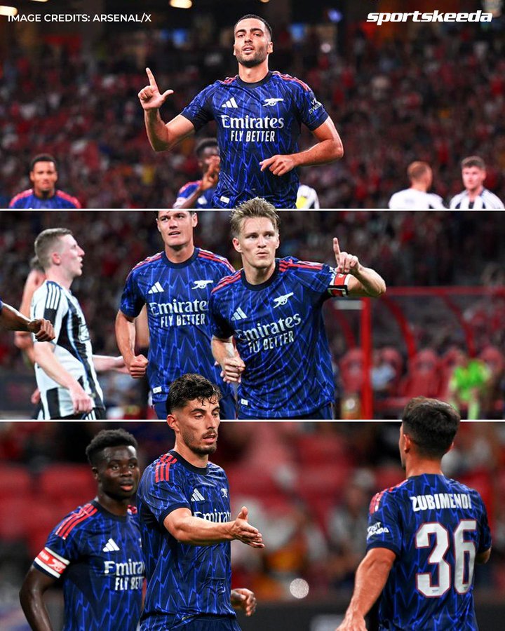 🔥 Arsenal vs Newcastle: 3-2 Friendly Match Highlights
