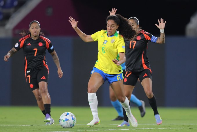 ⚽ South America Copa América Women Round 5: Brazil W 0 - 0 Colombia W