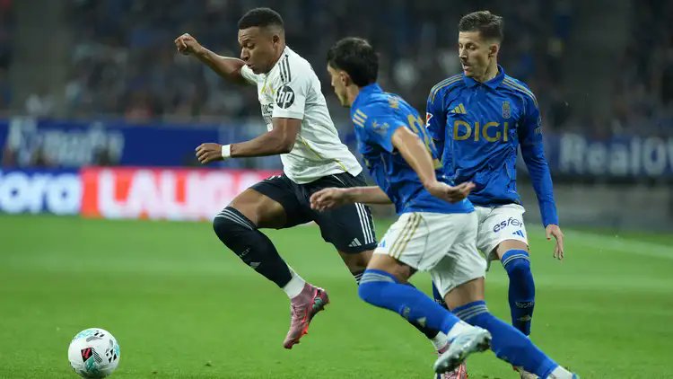 Real Madrid vs Oviedo: Mbappé Brace Seals 3-0 LaLiga Win