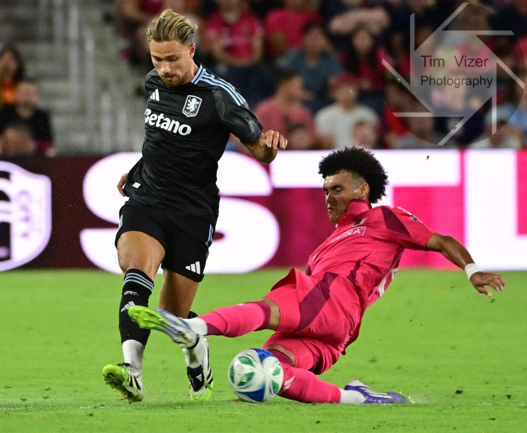Aston Villa Beat St. Louis City 2-1 in Club Friendly