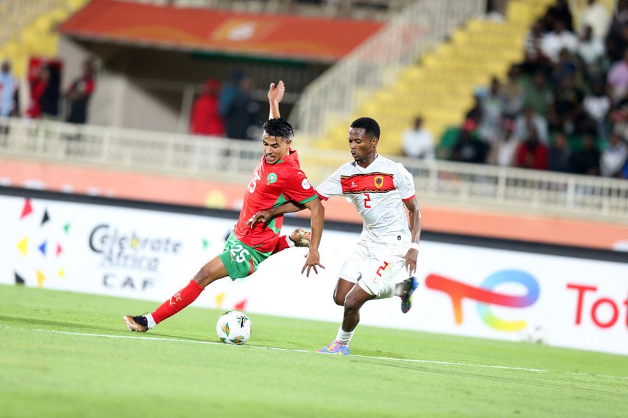 CHAN 2025: Morocco Downs Angola in 2-0 Victory