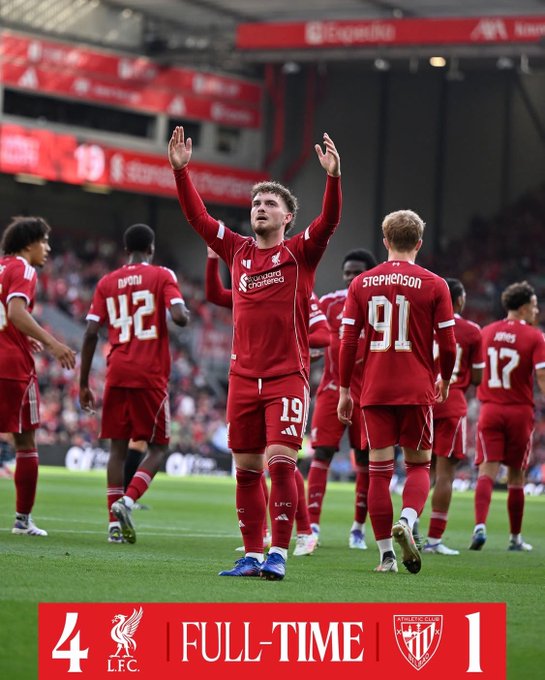 🔴 Liverpool 4-1 Bilbao – Pre-Season Friendly Recap