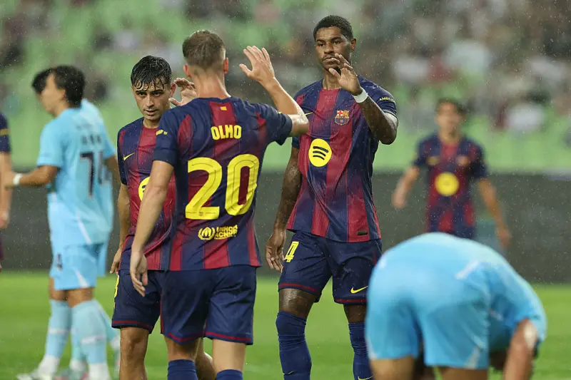 Barcelona Cruise Past Daegu 5-0 | Friendly Match 