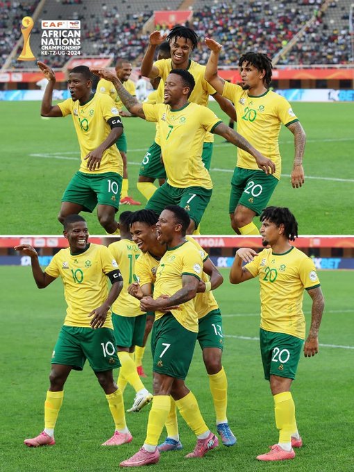South Africa vs Guinea CHAN: 2-1 Match Report and Highlights