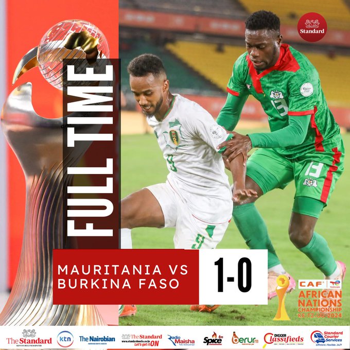 CHAN: Mauritania Beat Burkina Faso 1-0