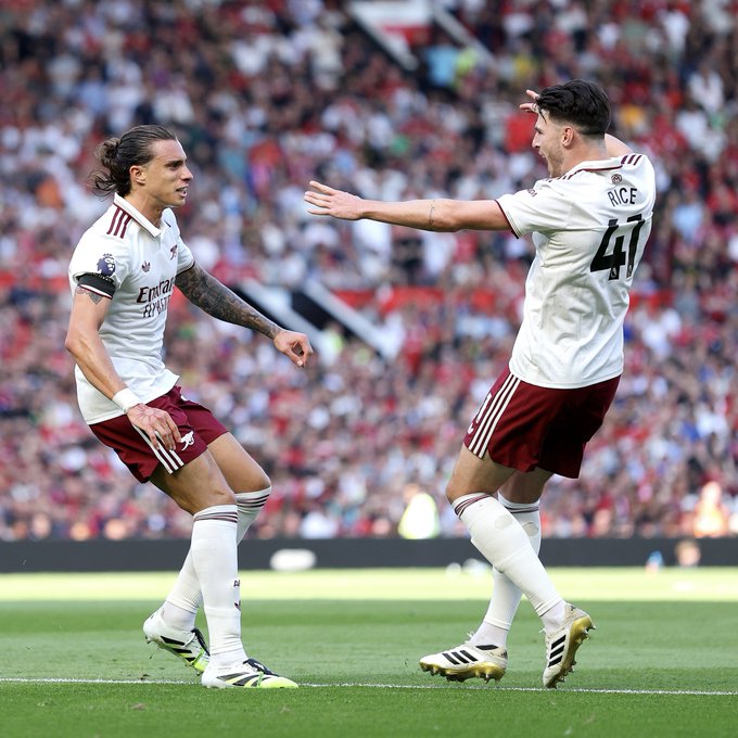 Arsenal Claim 1-0 Victory Over Man United in PL Opener