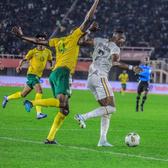 CHAN: South Africa and Uganda Share Spoils in 3-3 Draw