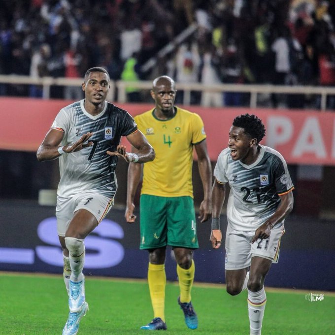 CHAN: South Africa and Uganda Share Spoils in 3-3 Draw